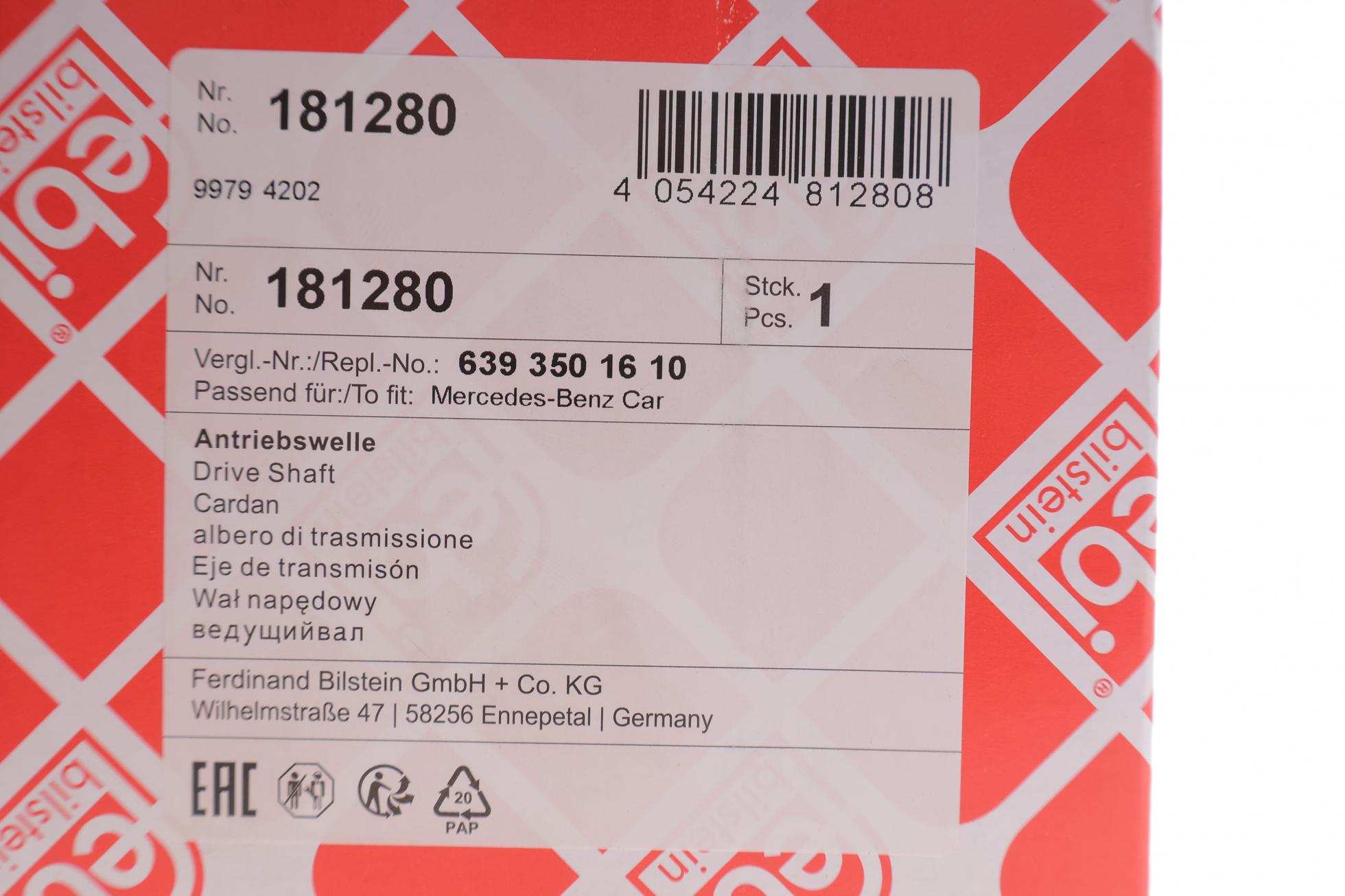 181280 FEBI BILSTEIN
